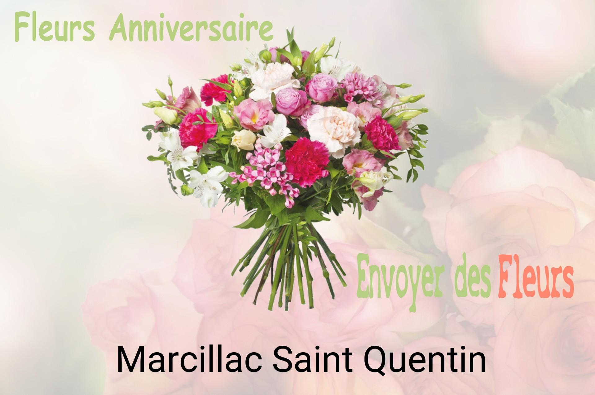 Bouquet de fleurs d’anniversaire livré à Marcillac-Saint-Quentin