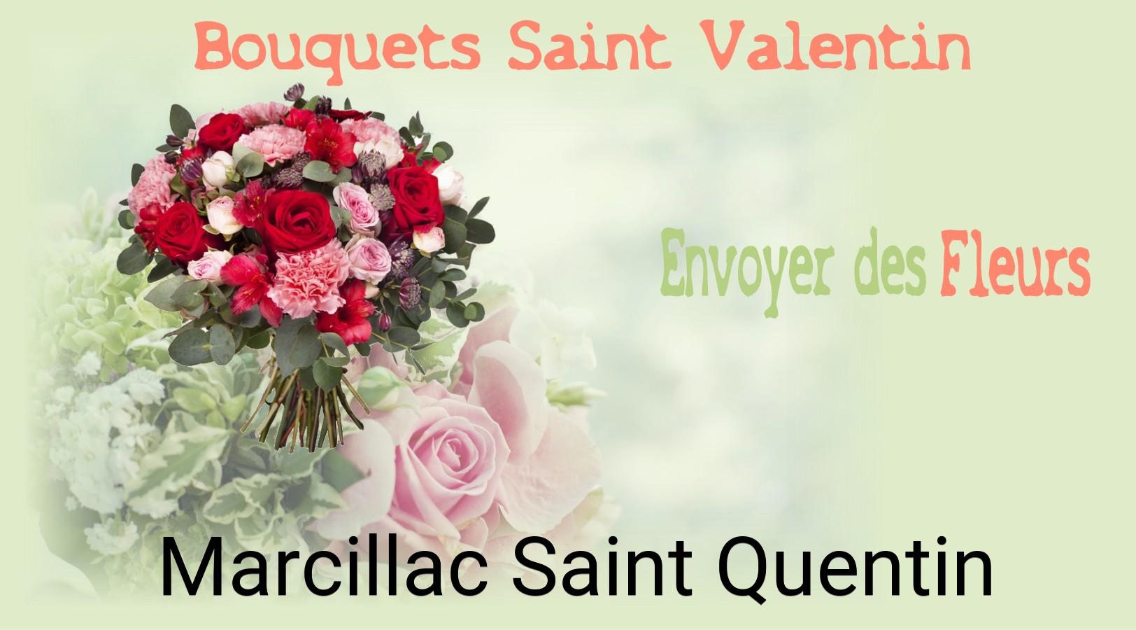 Roses de Saint-Valentin livrées à Marcillac-Saint-Quentin